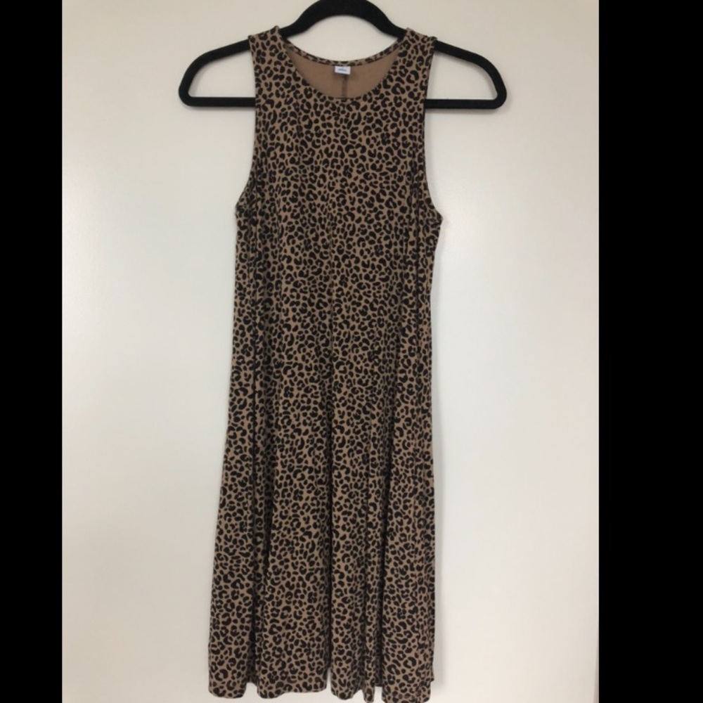 Small Old Navy Cheetah Print Dress - Worn once